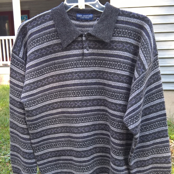 John Ashford Lambs Wool Sweater - Picture 1 of 5